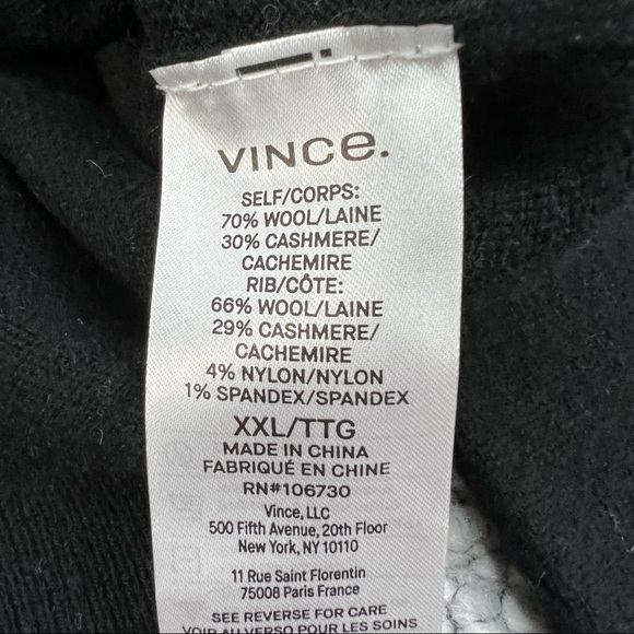 NWT Vince Wool/Cashmere Hoodie - Picture 7 of 7